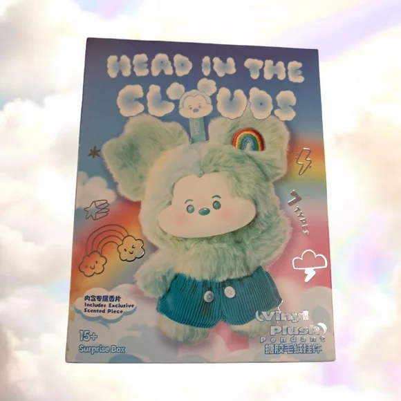 Miniso Disney Mickey Head in The Clouds Series Vinyl Plush Figure (Blind Box) - Picture 1 of 3